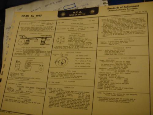 55 nash 6 tuneup specs wiring diagram