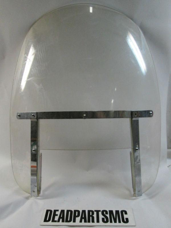 Harley softail heritage clear police windshield windscreen