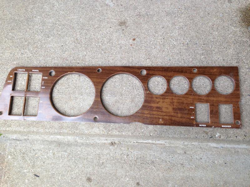 1969 dodge charger coronet wood grain dash bezel also fits roadrunner gtx