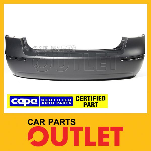 Rear bumper cover hy1100166c primered capa new for 2009-2010 hyundai sonata 2.4l