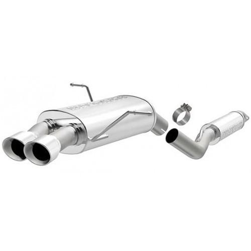 1997-2000 2.8l bmw z3 magnaflow 2.5" stainless cat-back exhaust with tip 16712