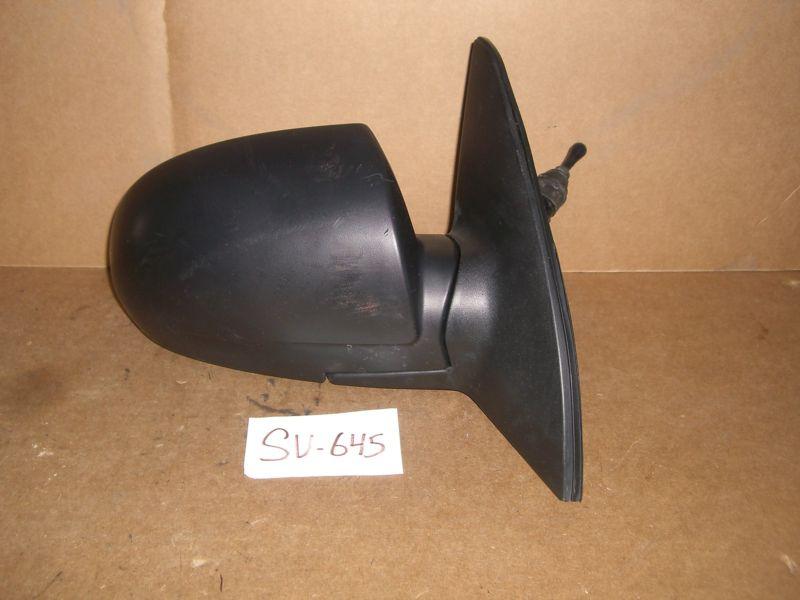 03-05 kia rio passenger right hand rh side view mirror manual