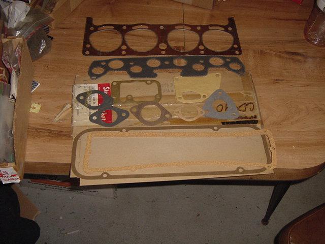 Nos head gasket + others sunbeam alpine rapier 1959-61 