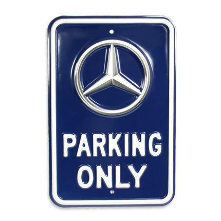 Mercedes benz parking sign with the mercedes star a9629990410