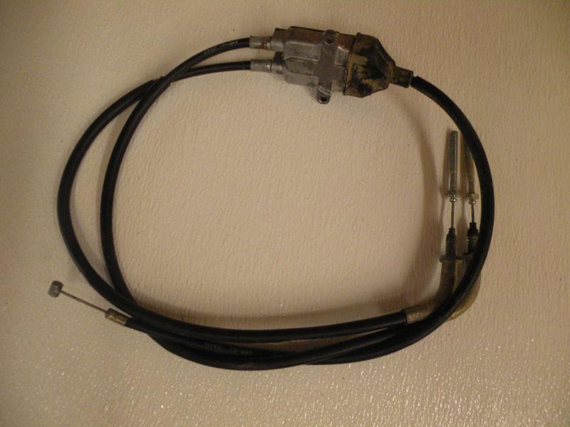 Yamaha bear tracker 250 complete front brake cable set yfm250