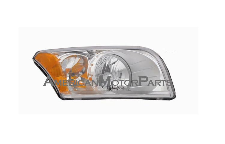 Passenger side replacement headlight w/o leveling system 07-11 dodge caliber