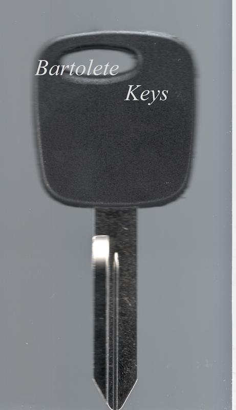 Transponder key blank fits ford focus escape mazda tribute