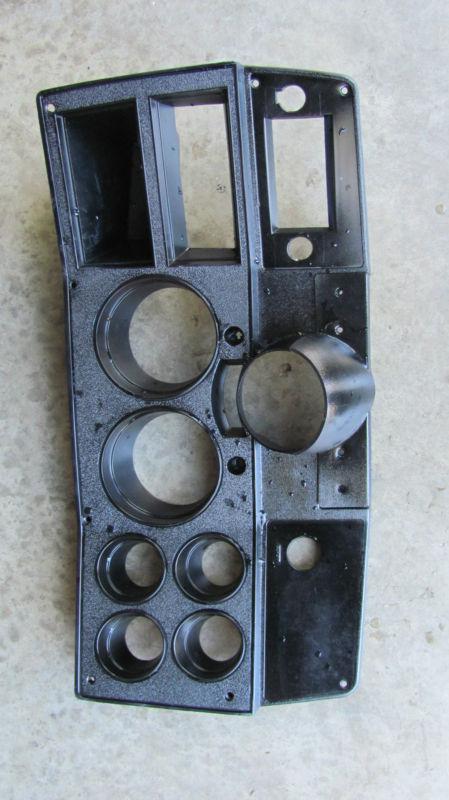 1973-1987 cheverolet gauge bezel truck c10 c20 gmc pickup trim dash radio ck