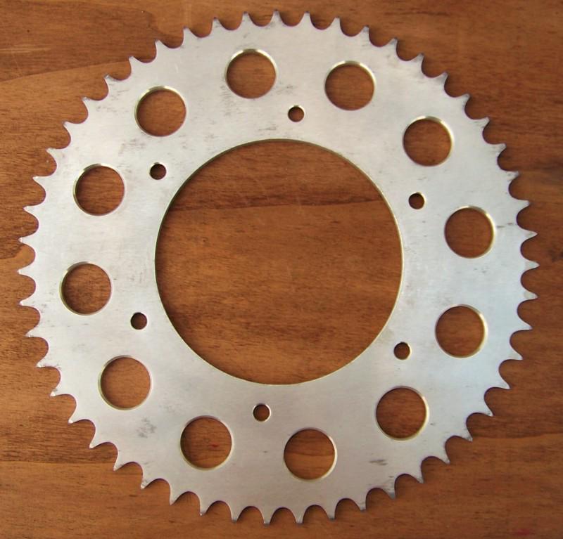 1979-1981 honda cr125 rear sprocket 51-tooth sprocket specialists 425 (nos)