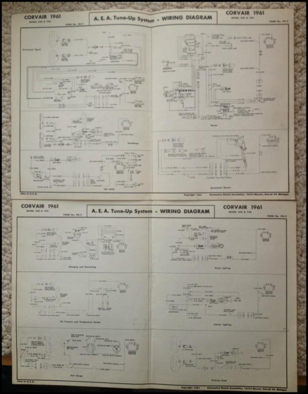 Wiring diagram corvair 1961 comet 6 cyl and chrysler 8 cyl