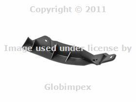 Bmw mini r56 r57 bumper cover support rear left genuine + 1 year warranty