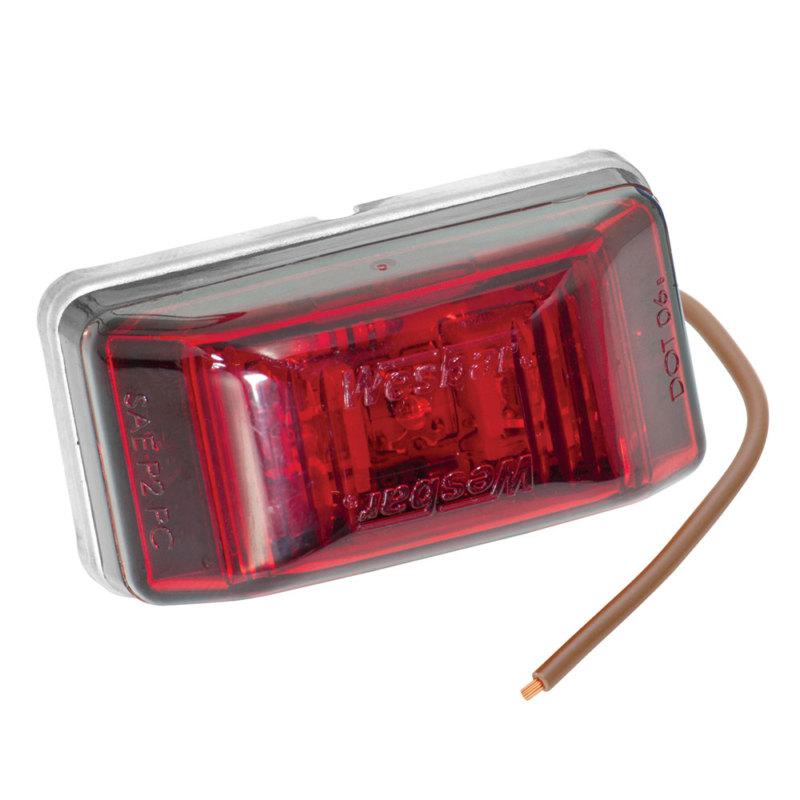 Wesbar led clearance-side marker light #99 series - red 401566