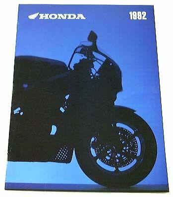 1992 92 honda motorcycle brochure cb9900rr st1100 ct70