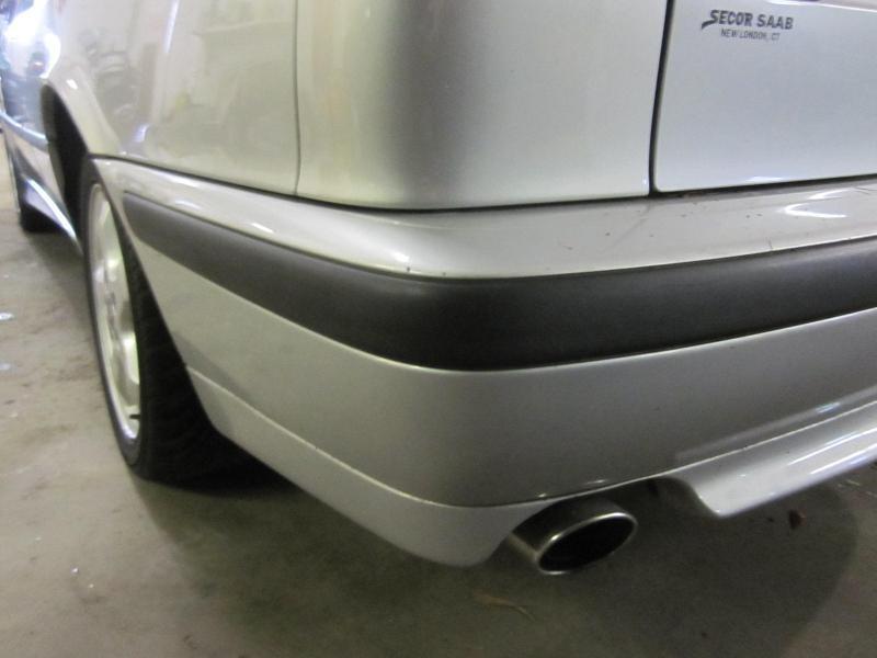 Rear bumper saab 9-3 1999 99 2000 00 2001 01 2002 02 03 604743