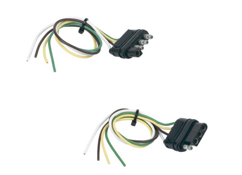 Hopkins 48175 4-wire flat connector; vehicle to trailer wiring connector