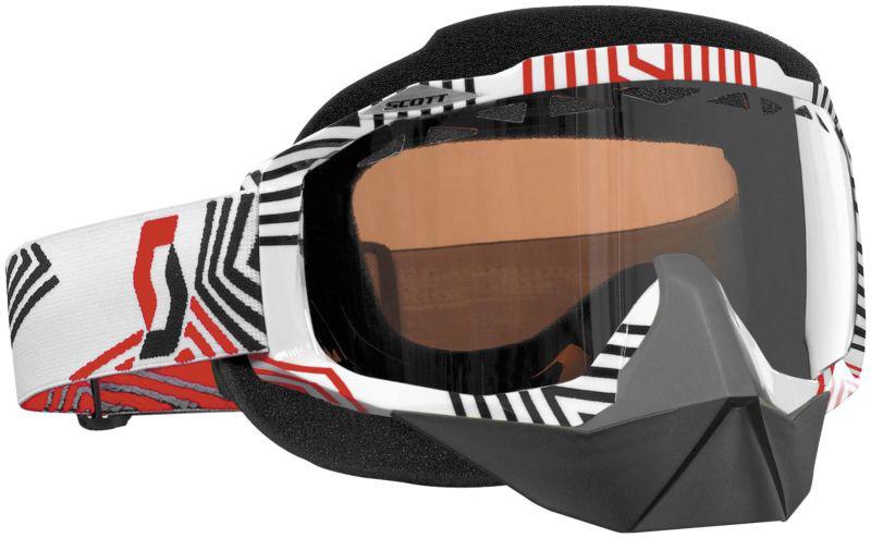 Scott usa hustle snowcross goggles maze/rose lens