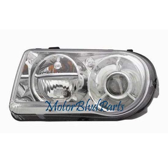 05-10 chrysler 300 5.7l eng headlight w/delay driver lh