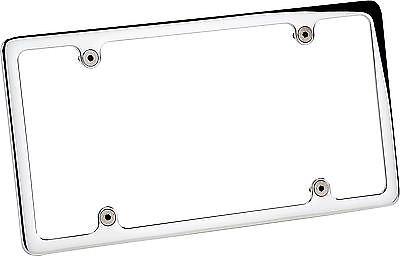 Bsp55120 billet specialties license plate frames aluminum polished each  -