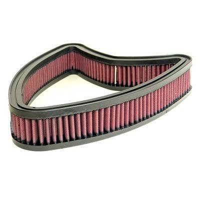 K&n e-3612 air filter element unique cotton gauze red ea