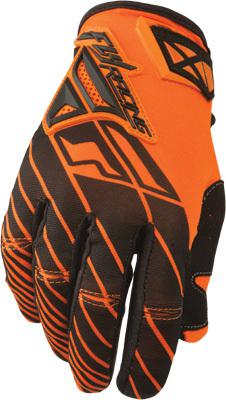 Fly kinetic gloves orange/black sz 9 367-41709