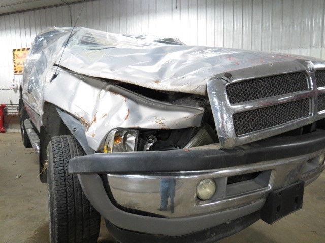 2001 dodge 1500 pickup sunvisor lh driver gray lighted/mirror 2440934