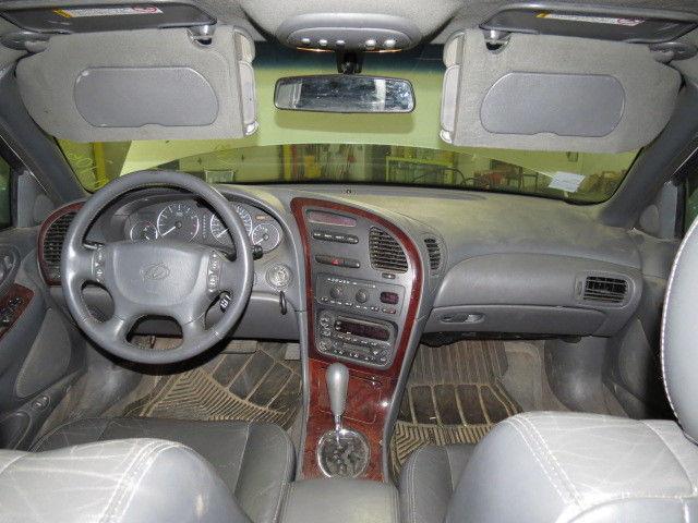 2001 oldsmobile aurora sunvisor passenger rh gray lighted/mirror 2411620