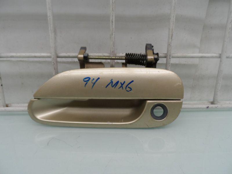 Lh left driver outer gold oem outside door handle mazda mx6 1994