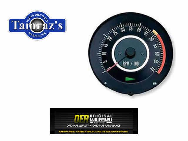 67 camaro 1967 327 tach dash tachometer 5000 rpm newoer