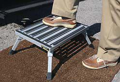 Stromberg-carlson aluminum platform step a-100 pa-100