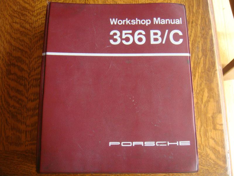 Porsche 356 b/c (356b - 356c) workshop manual  supplements factory repair 