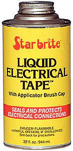 Star brite liquid electric tape black 32 oz 84134