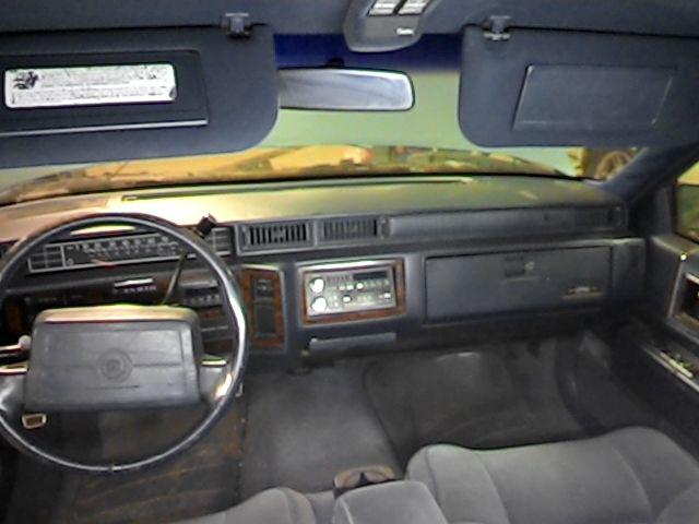 1991 cadillac deville sunvisor passenger rh blue w/mirror 2638998