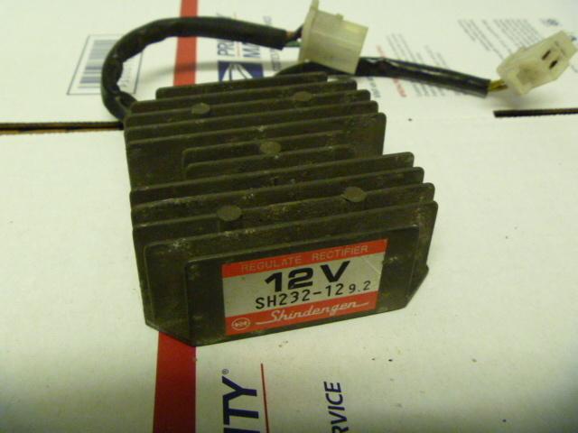 1979 honda cb400t cb 400t cb400 400t hawk voltage regulator rectifier 12 volt 10