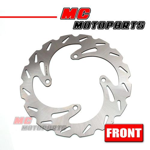 Front solid mx brake disc rotor for kawasaki kx125 kx250 03 04 05