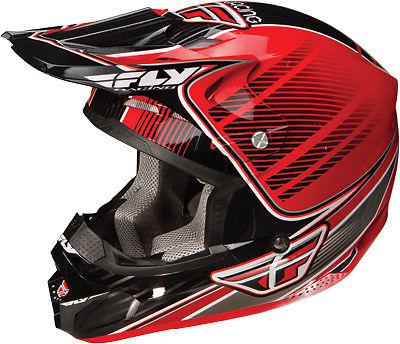 Fly kinetic canard helmet red/black m 73-3489m