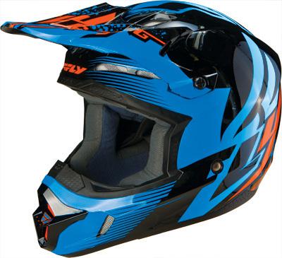 Fly kinetic inversion helmet blue/black ym 73-3343ym