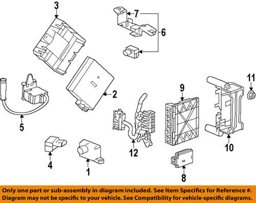 Gm oem 13580696 body control computer/body control module