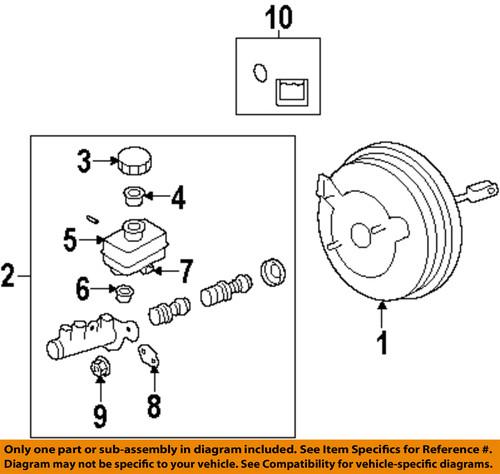 Subaru oem 26449aj000 brake master cylinder