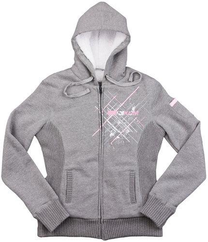 2014 klim women's athena snowmobile hoody grey xl