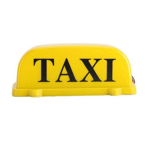 New cab roof sign light magnetic base car taxi lamp dc 12v yellow