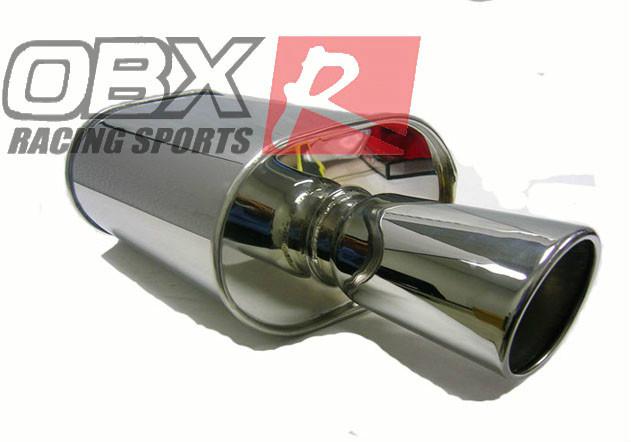 Obx forza universal muffler hr08 3" civic accord prelude all car