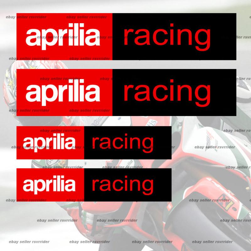 Aprilia racing new style decal sticker *free ship