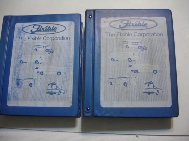 Flxible 40102-4t (50) corp coach transit bus parts catalog list service shop oem