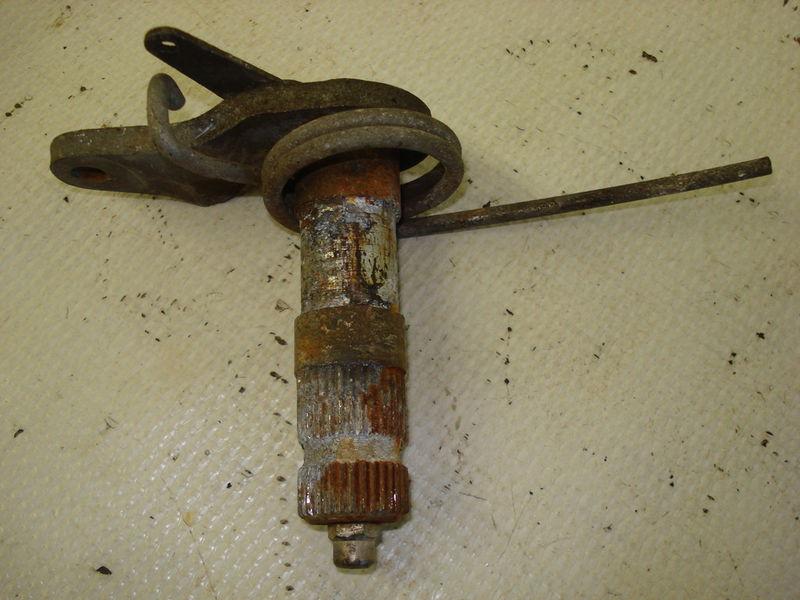 75 yamaha tx 500 tx500 xs500 xs - rear brake pedal pivot shaft