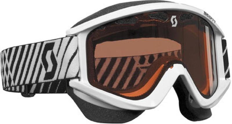 Scott recoil xi pro snowcross w/ rose acs thermal lens adult goggles,white