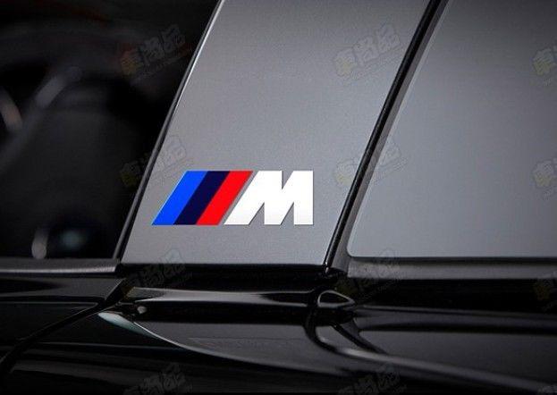 4x new bmw "/ / / m" car stickers window sticker car decals sticker us