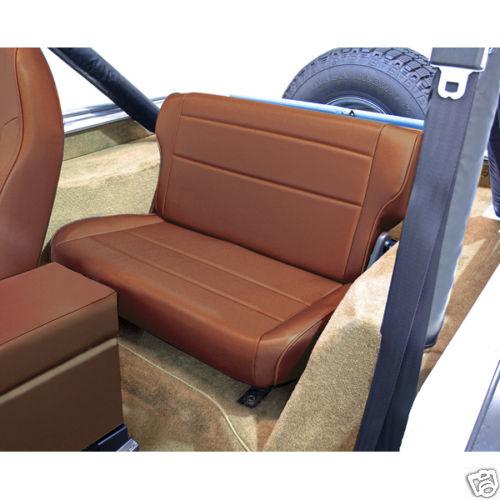 Fold & tumble rear seat spice jeep cj wrangler 76-02