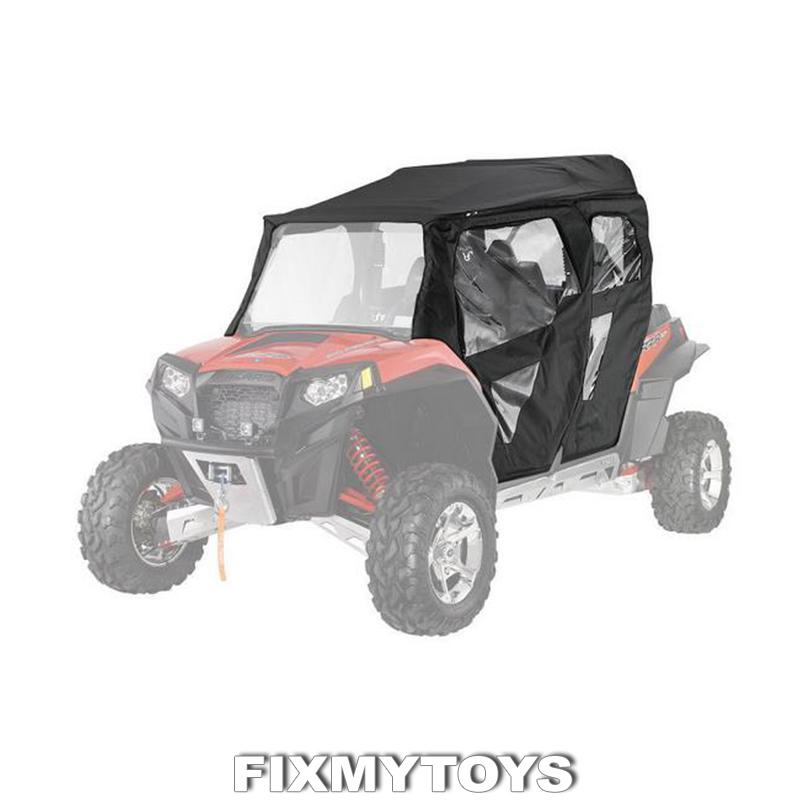 Oem canvas cab system kit roof doors rear panel polaris 2013 2014 rzr 800 900 4