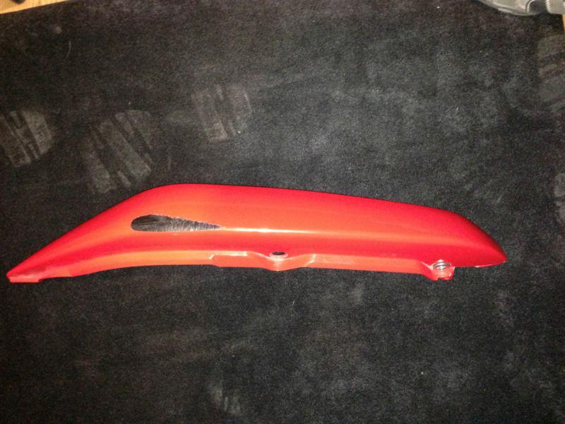 07 08 09 kawasaki ninja 650r ex650a7 red right rear fender oem