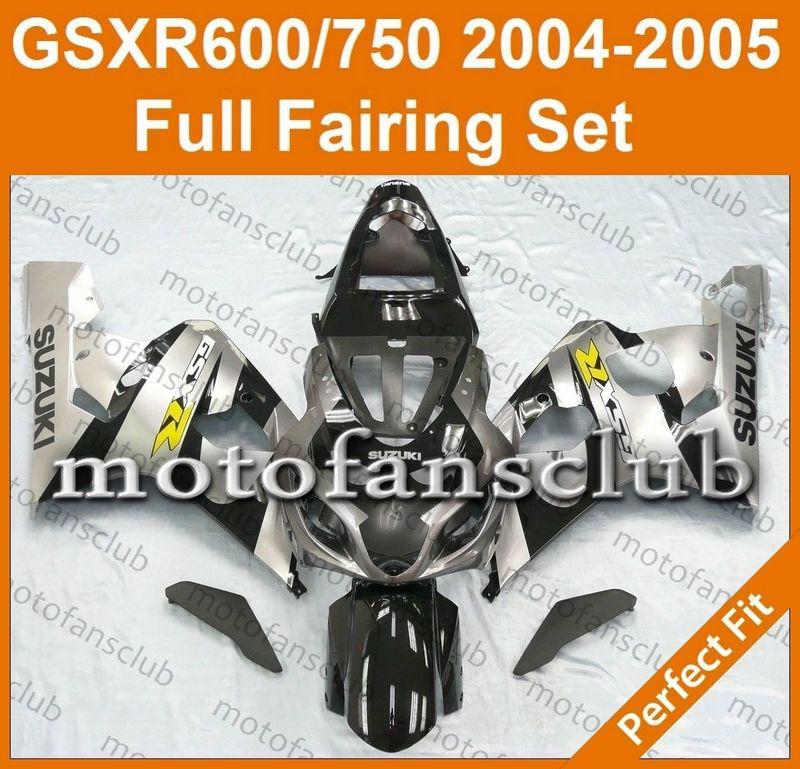 Fit suzuki gsxr 750 gsxr 600 04 05 gsx-r 2004 2005 fairing bodywork k4 #09 c